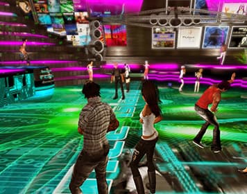 Screenshot aus „Second Life“