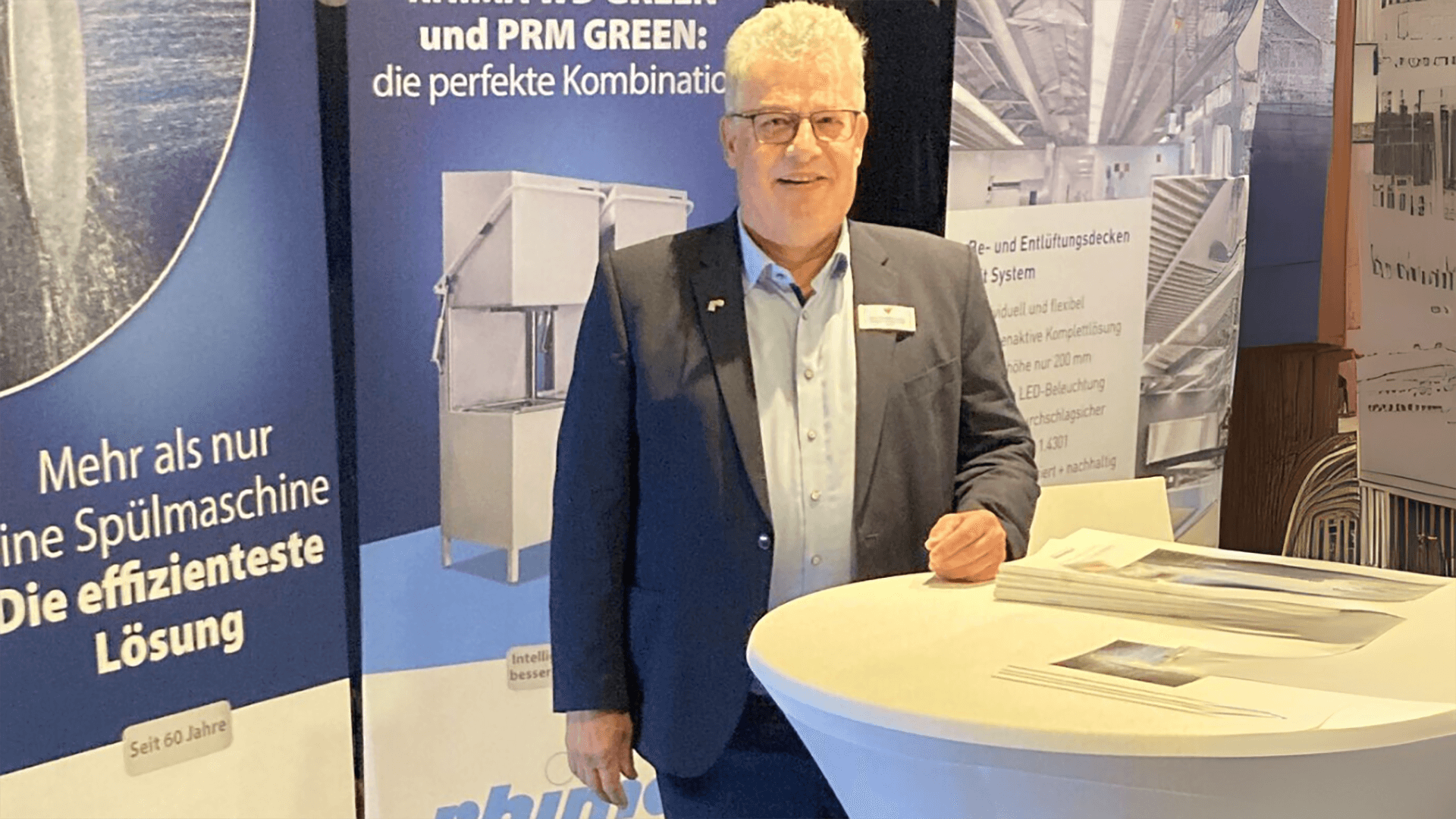 Rhima-Vertriebsleiter Bela Palasthy beim meet & work Netzwerktreffen am 7. Juli 2025 bei B.PRO in Oberderdingen