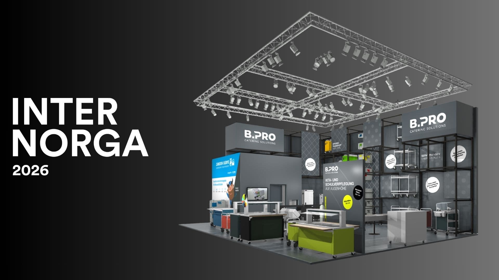 B.PRO Messestand INTERNORGA 2026