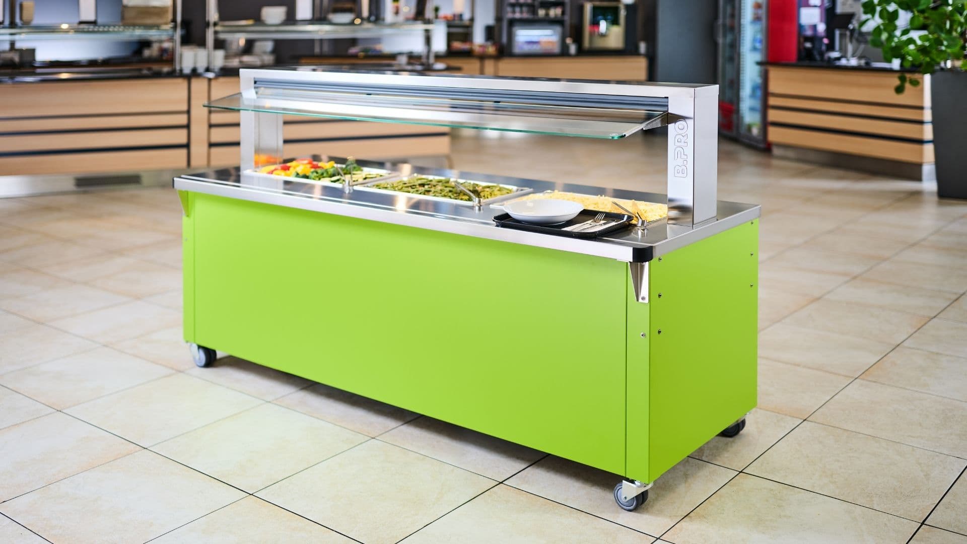 BPRO Speisenausgabestation BASIC LINE Kids quer