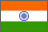 Flagge Indien