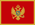 Flagge Montenegro