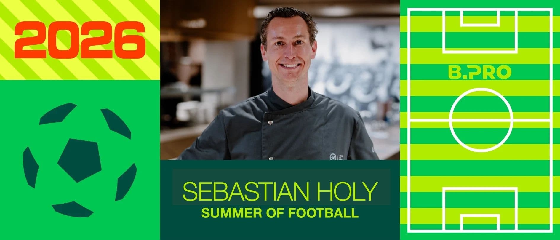 Sebastian Holy, responsable d'exploitation et chef de cuisine chez WildparkTaste – Made by Traube Tonbach, le traiteur du Karlsruher SC au BBBank Wildpark