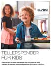 Titelseite Prospekt Tellerspender Kids