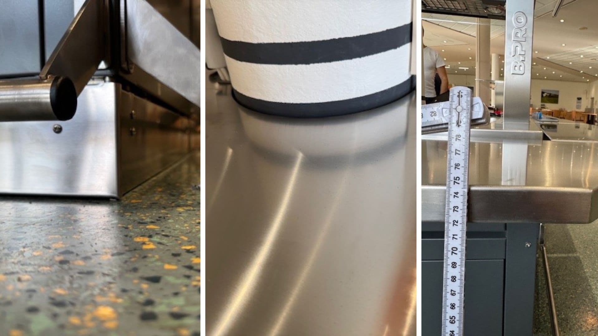 Instalación de BPRO BASIC Line con altura de salida reducida en la clínica VAMED de Hagen