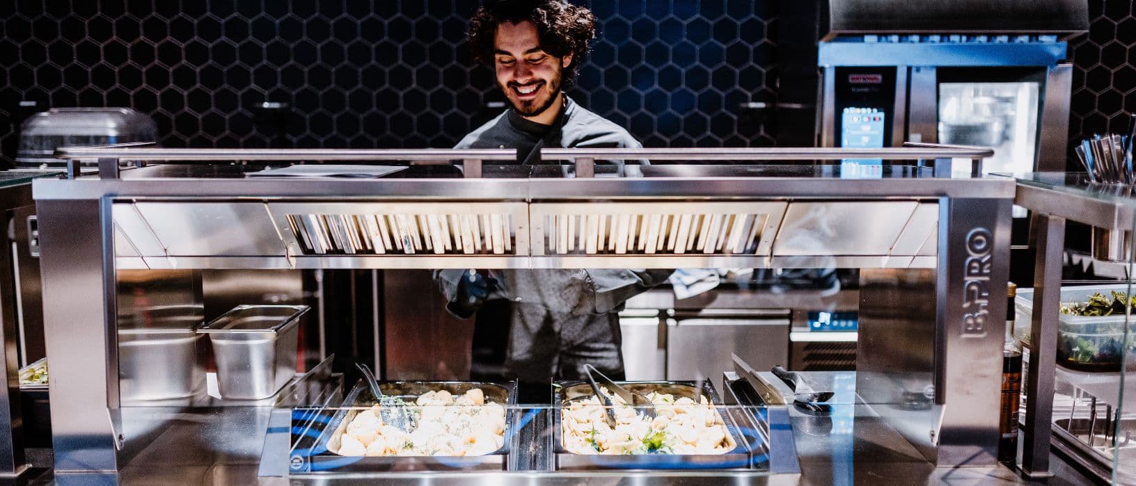 B.PRO COOK, une station de cuisson polyvalente destinée au secteur de la restauration hôtelière au BBBank Wildpark du Karlsruher SC