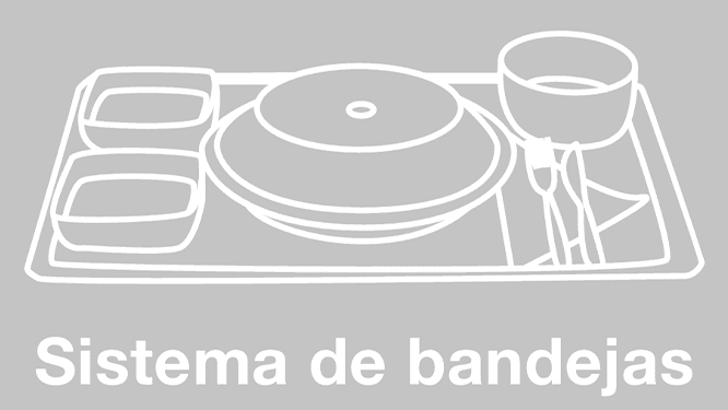 sistema de bandejas