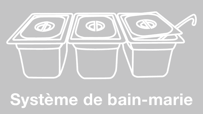 systeme de bain-marie